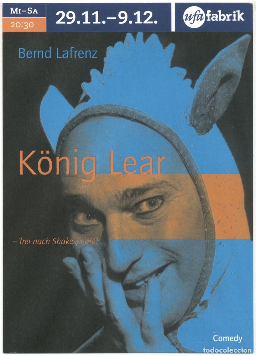 Postales: Bernd Lafrenz (Berlin). K&ouml;nig Lear, de Shakespeare - Foto 1