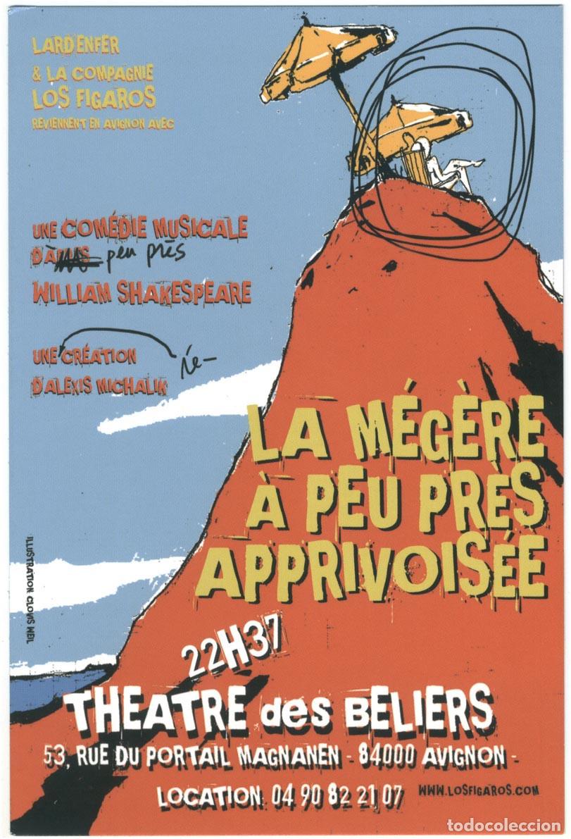 Postales: Lardenfer & Cie Los Figaros. La m&eacute;g&egrave;re &agrave; peu pr&egrave;s apprivois&eacute;e, de WIlliam Shakespeare; ad. Alexis Mi
