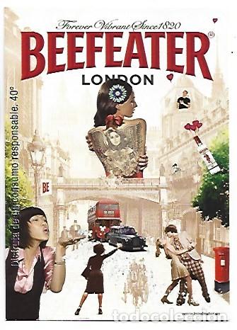 Postales: &rdquo; BEEFEATER - LONDON &rdquo;.- PUBLICIDAD - Foto 1