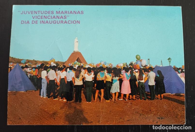 Postales: JUVENTUDES MARIANAS VICENCIANAS, DIA DE INAUGURACION, TORRE DE BENAGALBON, POSTAL
