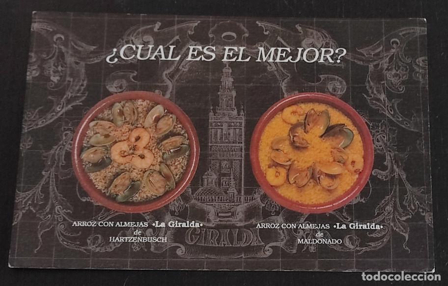 Postales: LA GIRALDA, COCINA ANDALUZA, MADRID A&Ntilde;OS 80, TARJETA TIPO POSTAL