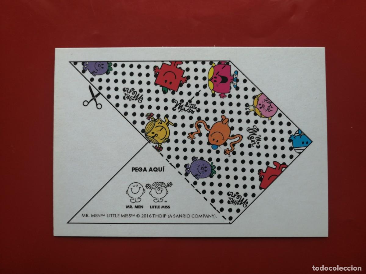 Postales: POSTAL 19611 FLYER &ndash;THOIP -2016 MR. MEN LITTLE MISS &ndash; 9 X 13 CM