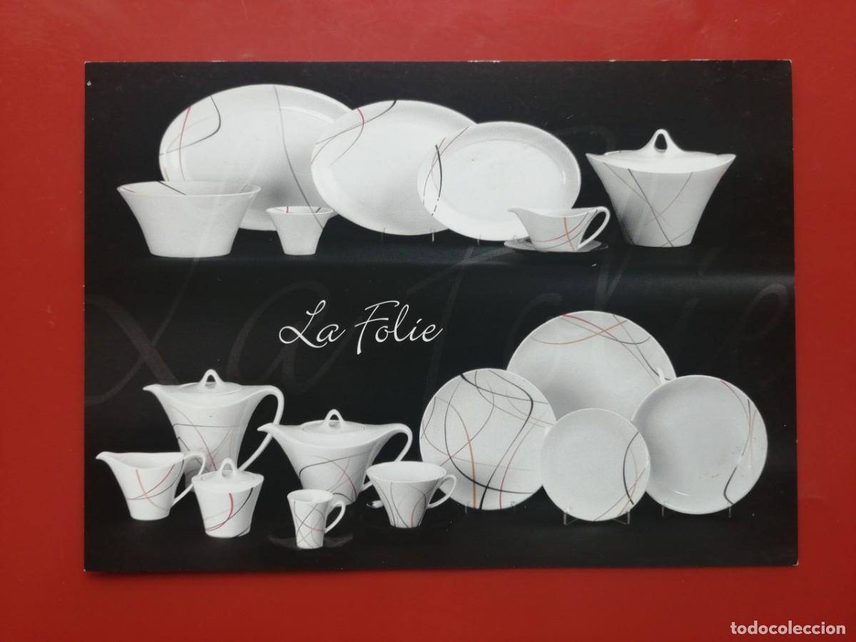 Postales: POSTAL 19593 FLYER PORTUGAL &ndash;SPAL PORCELANAS / LA FOLIE