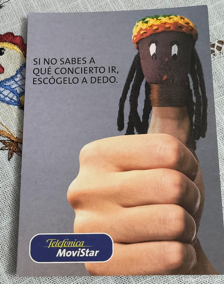 Postales: POSTAL PUBLICITARIA | TELEF&Oacute;NICA MOVISTAR / M&Uacute;SICA