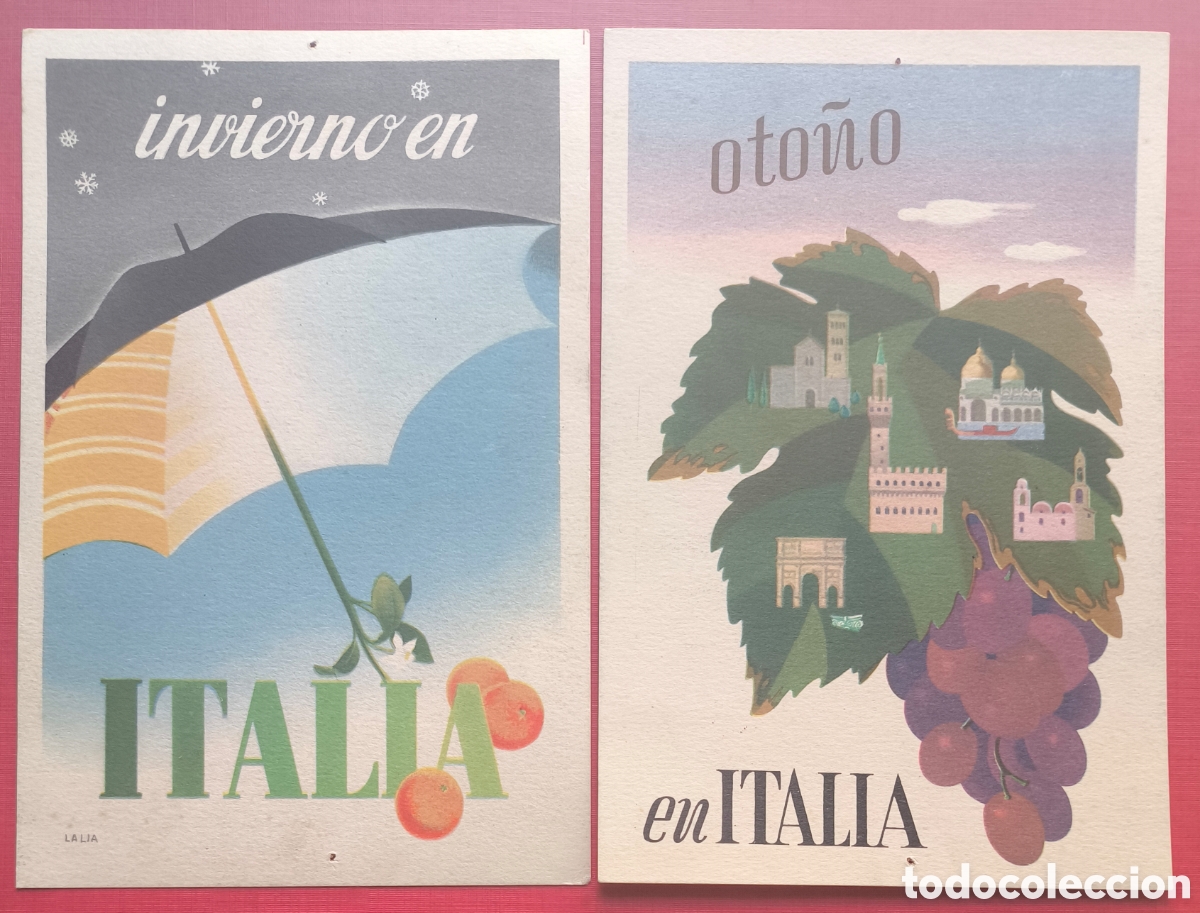 Postales: ITALIA TURISMO CARTOLINA POSTALE PUBBLICIT&Agrave; PUBLICIDAD POSTAL ILUSTRADA C. 1910