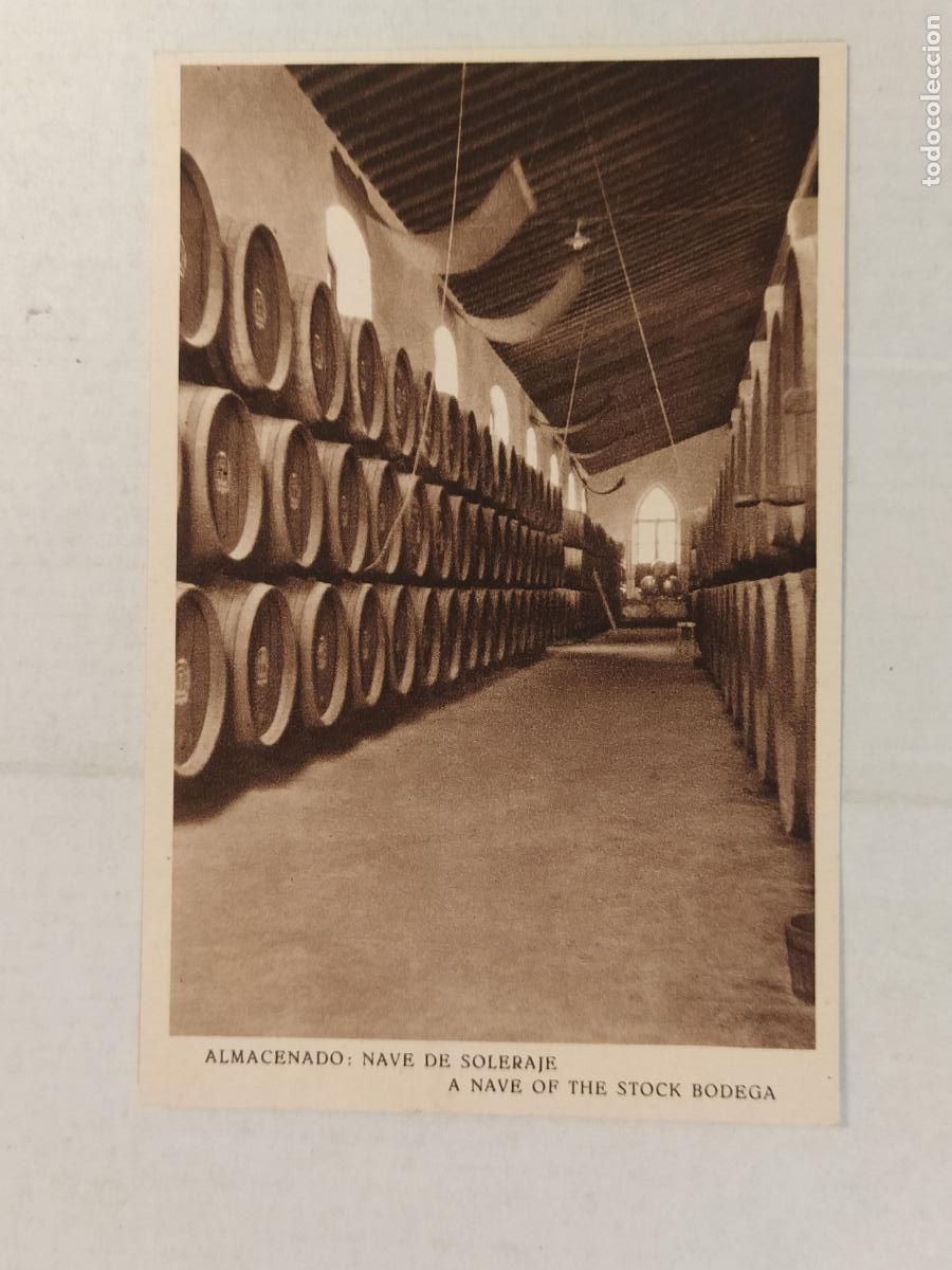 Postcards: JEREZ DE LA FRONTERA - MANUEL GUERRERO Y CIA - ALMACENADO NAVE SOLERAJE - POSTAL ANTIGUA (116.227)