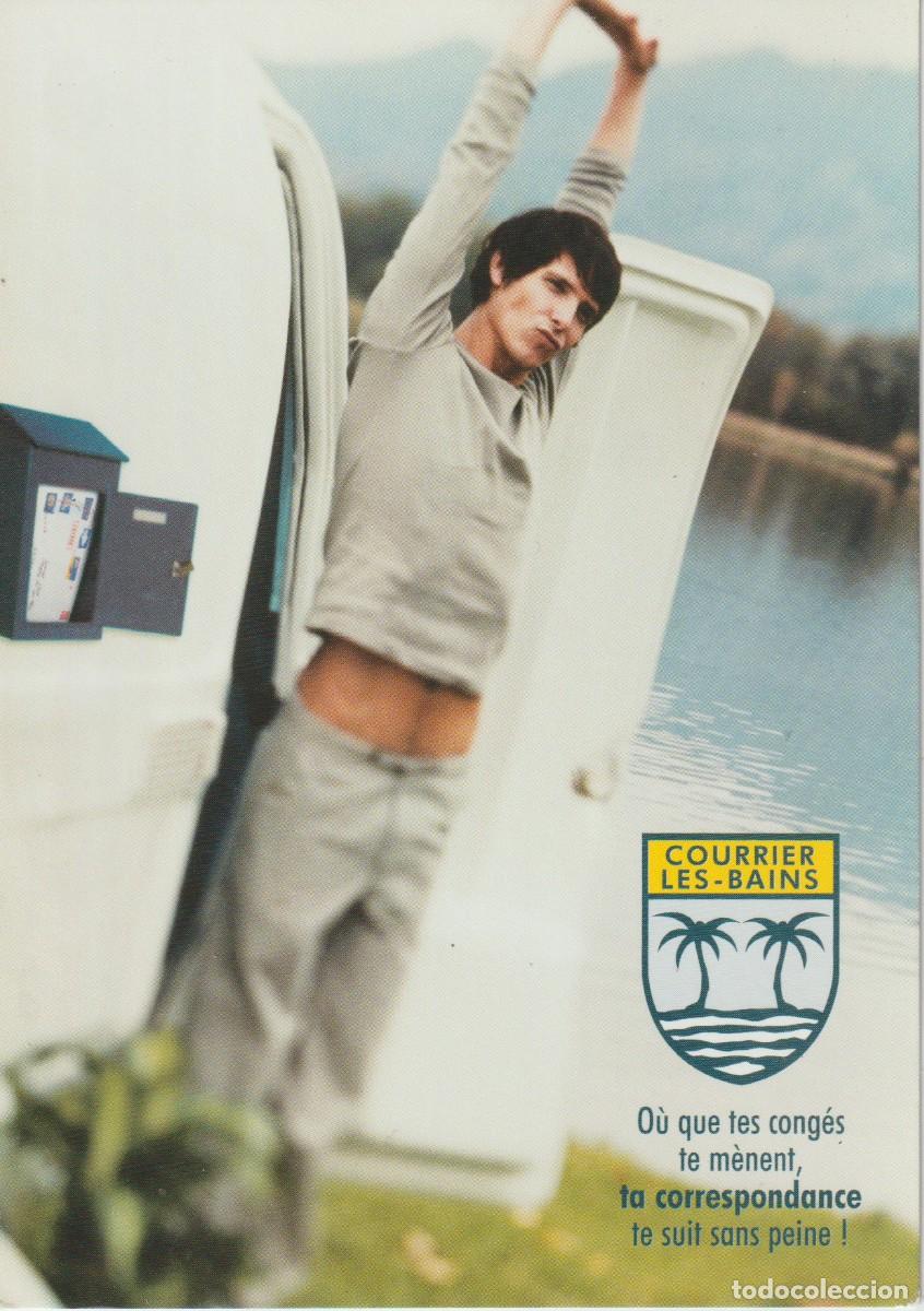 Postales: POSTAL PUBLICITARIA. CORREOS FRANCESES DE LES BAINS ... SIN CIRCULAR