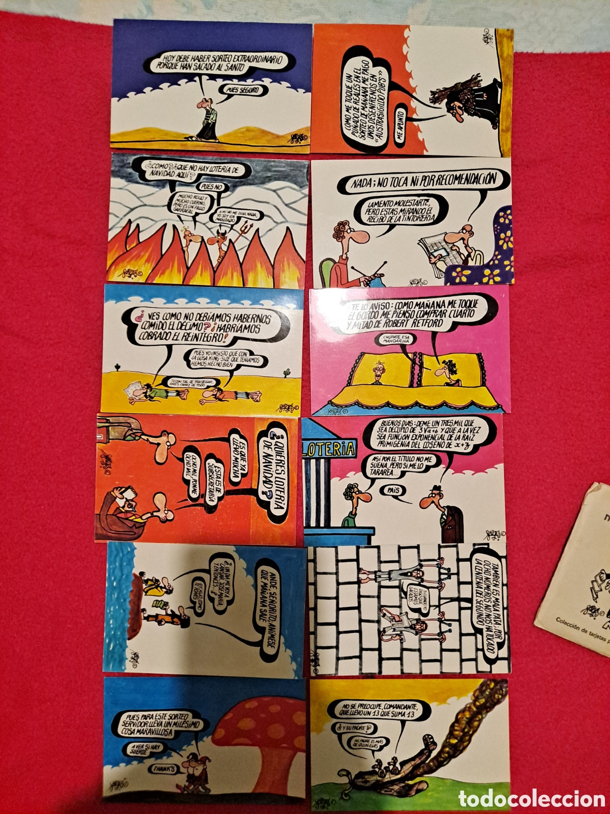 Postales: Colecci&oacute;n Postales Loter&iacute;a Nacional Forges