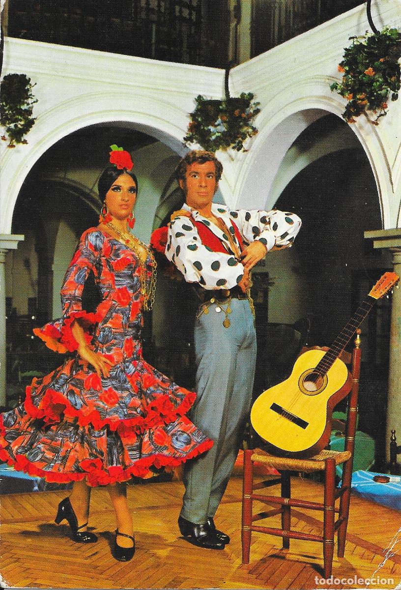 Postales: [POSTAL] Zorongo gitano. Paco de Luc&iacute;a y sus danzas de Espa&ntilde;a (sin circular)