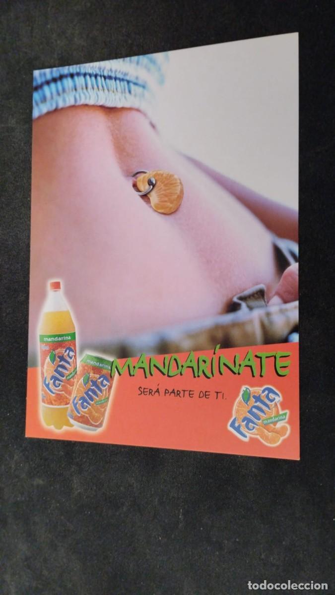 Postales: Postal publicitaria de Fanta mandarina