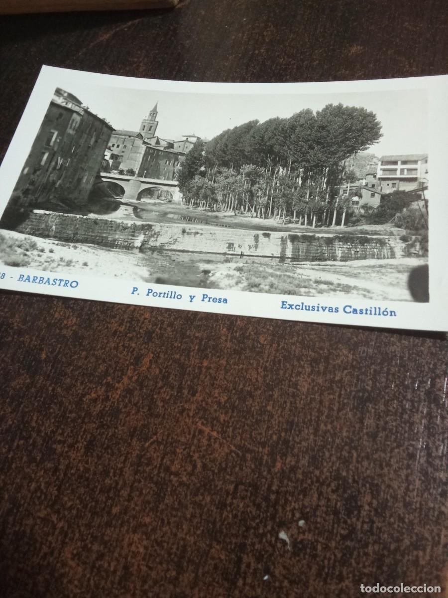 Postales: Barbastro.P.Portillo y Presa.