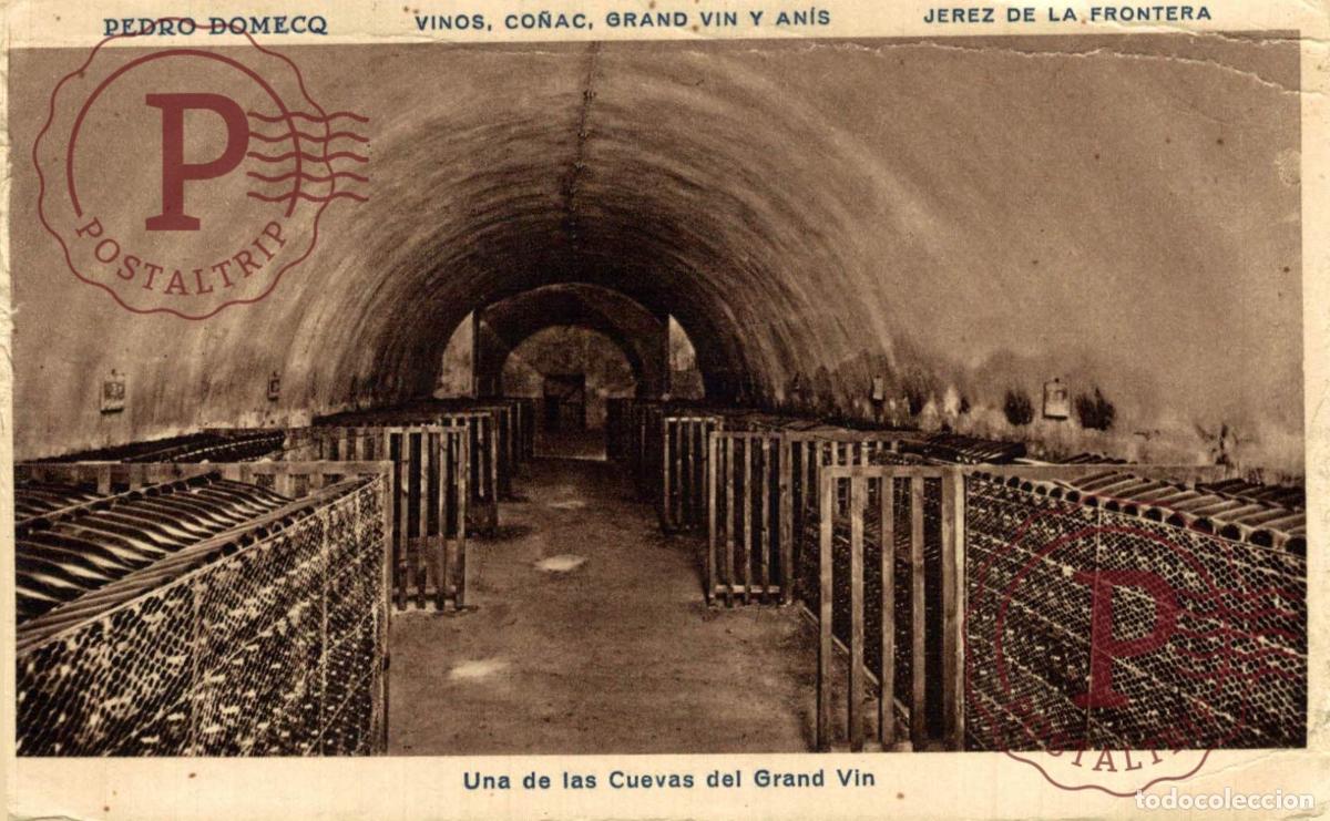 Cartes Postales: PUBLICIDAD. ESPA&Ntilde;A. JEREZ DE LA FRONTERA. CADIZ. PEDRO DOMECQ. VINOS, CO&Ntilde;AC, GRAND VIN Y ANIS. PUBLI