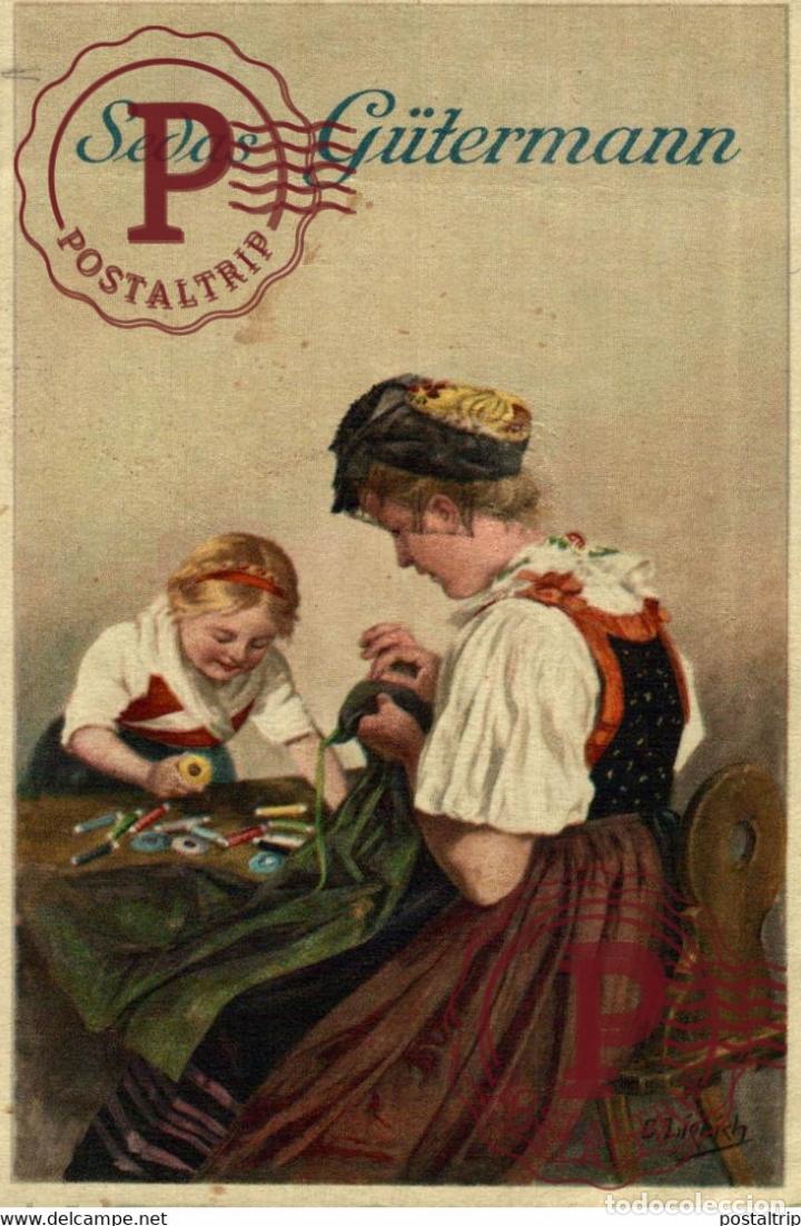 Postkarten: PUBLICITY COMMERCIAL SEDAS G&Uuml;TERMANN CRACK ON TOP PUBLICIDAD ADVERTISING