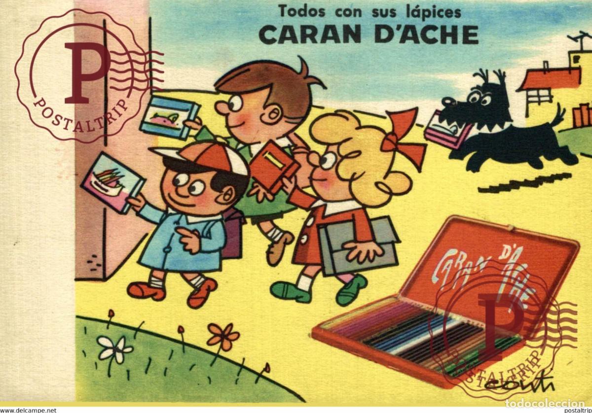 Postkarten: VLOOTJE NOT POSTCARD CARAN DACHE PUBLICIDAD ADVERTISING