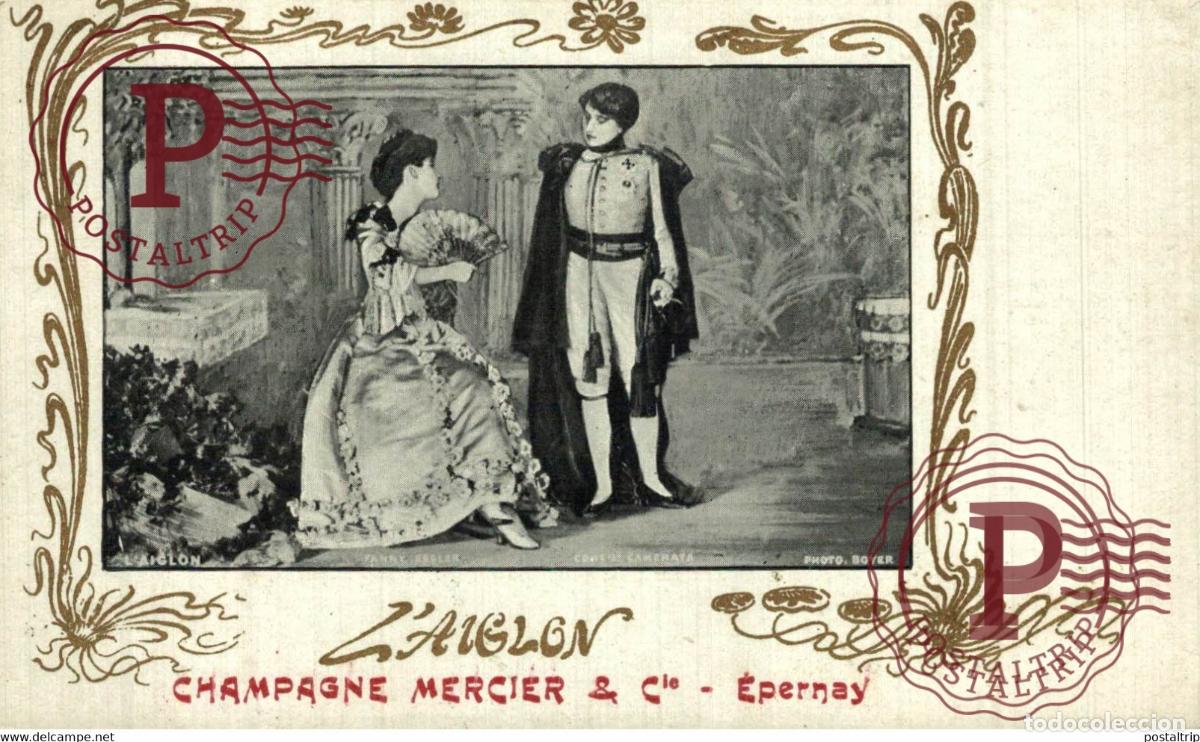 Postkarten: LOT 7 CARTES EPERNAY CHAMPAGNE MERCIER PUBLICITE L AIGLON CIRNANO DE BERGERAC PUBLICIDAD ADVERTISI