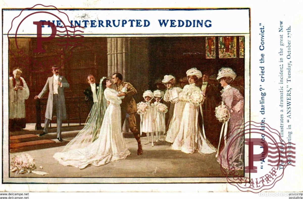 Postales: THE INTERRUPTED WEDDING - Foto 1