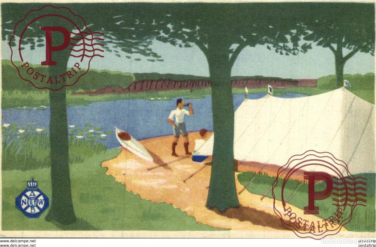 Postales: HULP IN NOOD Advertising.