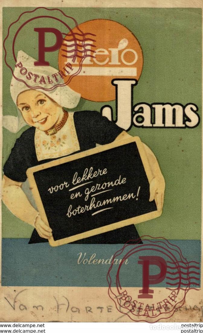 Cartoline: HERO JAMS VOLENDAM Advertising.