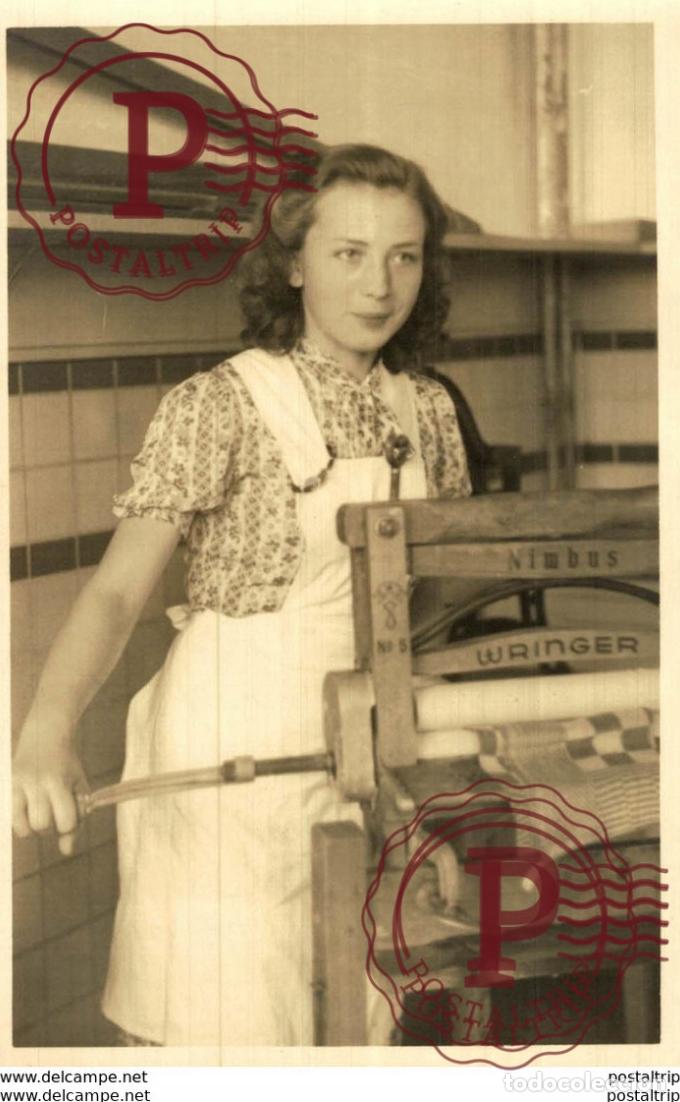 Cartoline: NIMBUS WRINGER RPPC Advertising.