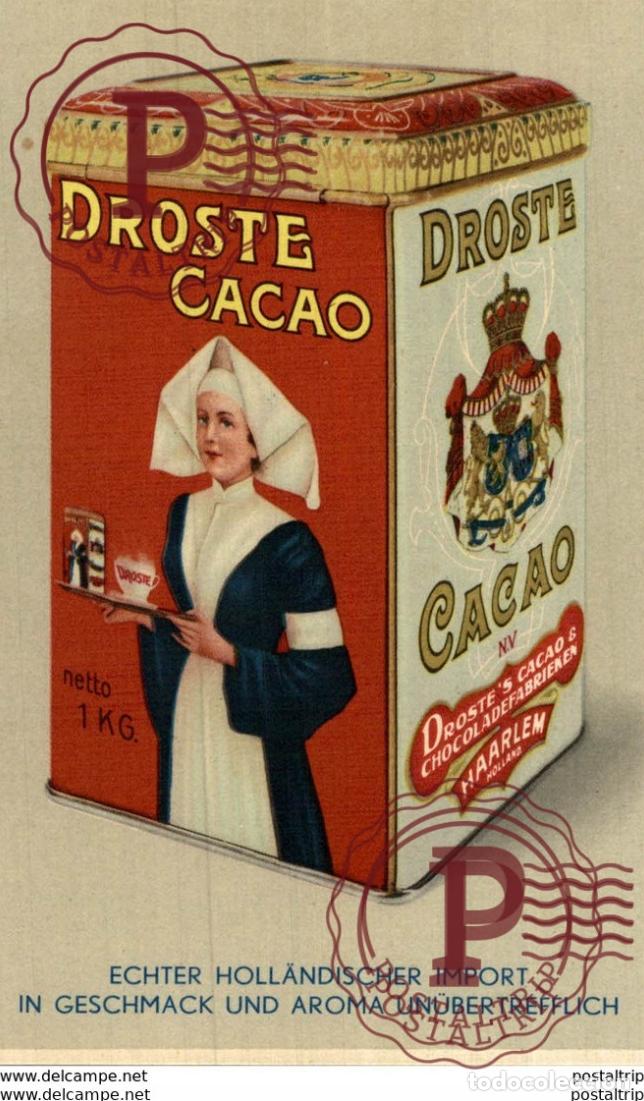 Cartoline: DROSTE CACAO HOLLAND Advertising.