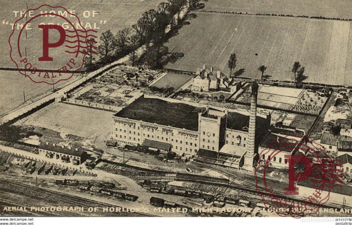 Postais: HORLICKs Malted Milk Company UNITED KINGDOM ENGLAND SLOUGH BUCKS HOME OF THE ORIGINAL LECHE