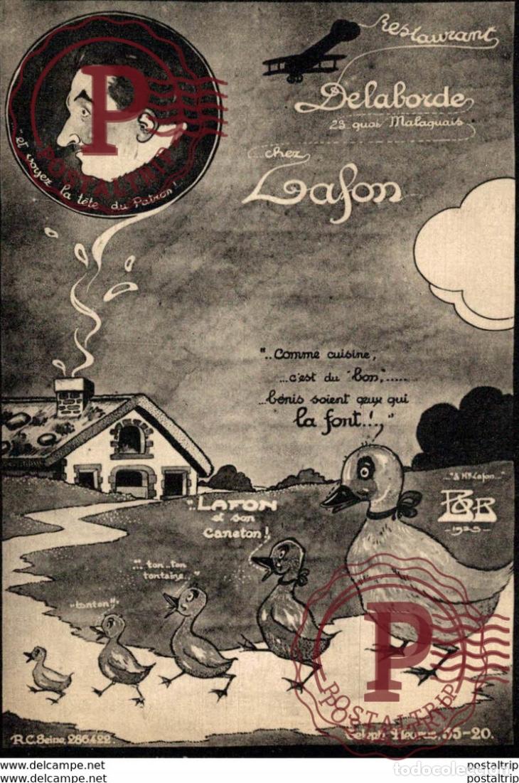 Postcards: RESTAURANT DELABORDE ZAFON