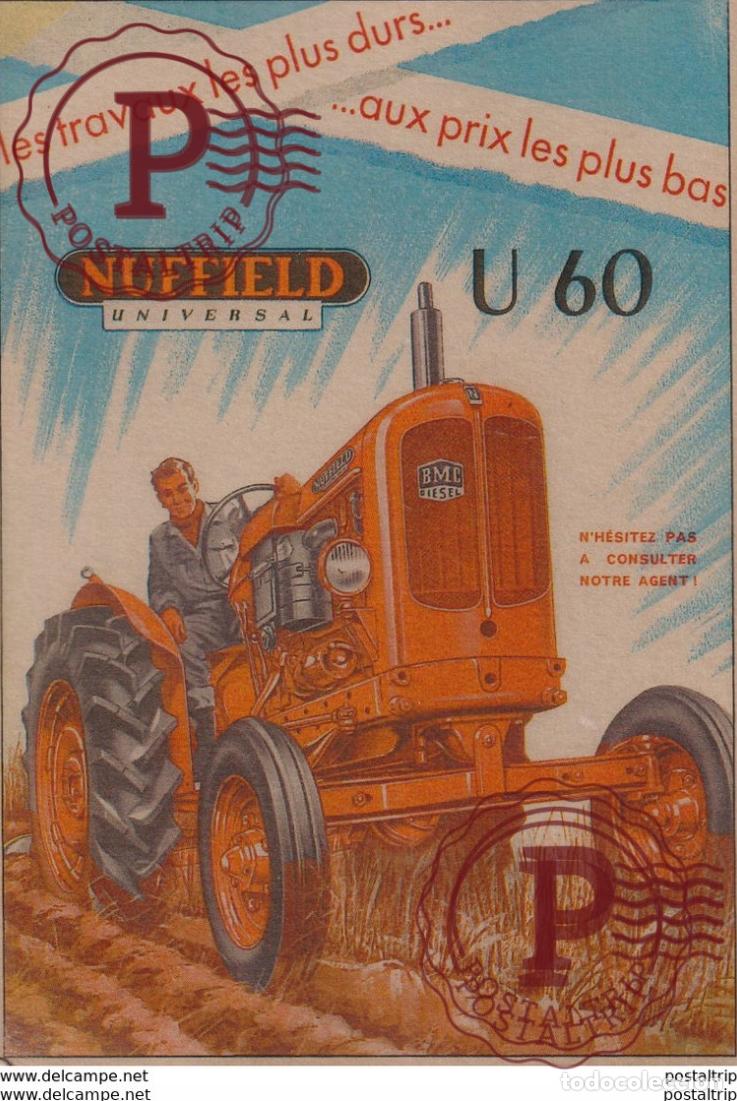 Postales: PUBLICIDAD. ADVERTISING. NUFFIEL UNIVERSAL U 60