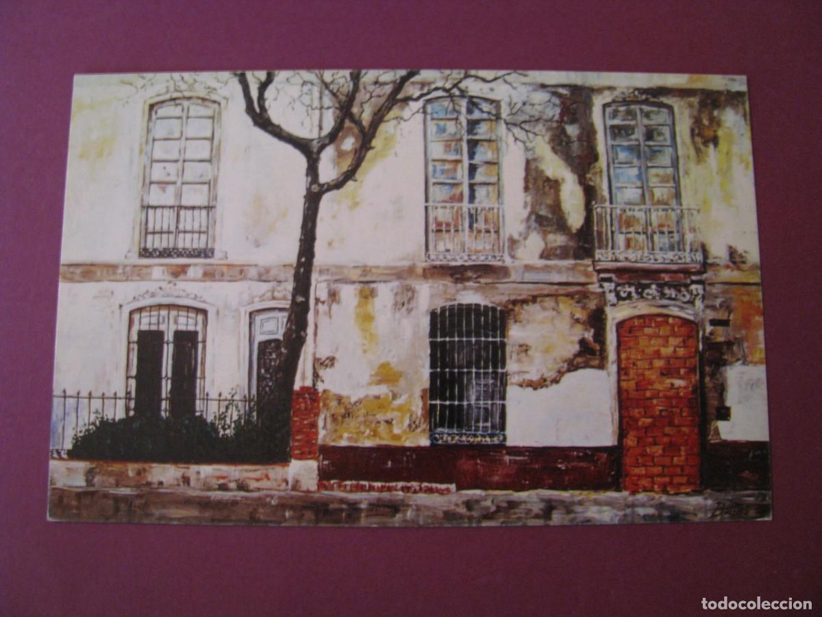 Postcards: POSTAL, PUBLICIDAD. GALERIA DE ARTE MECENAS. BALBOA. MALAGA. EXPOSICION