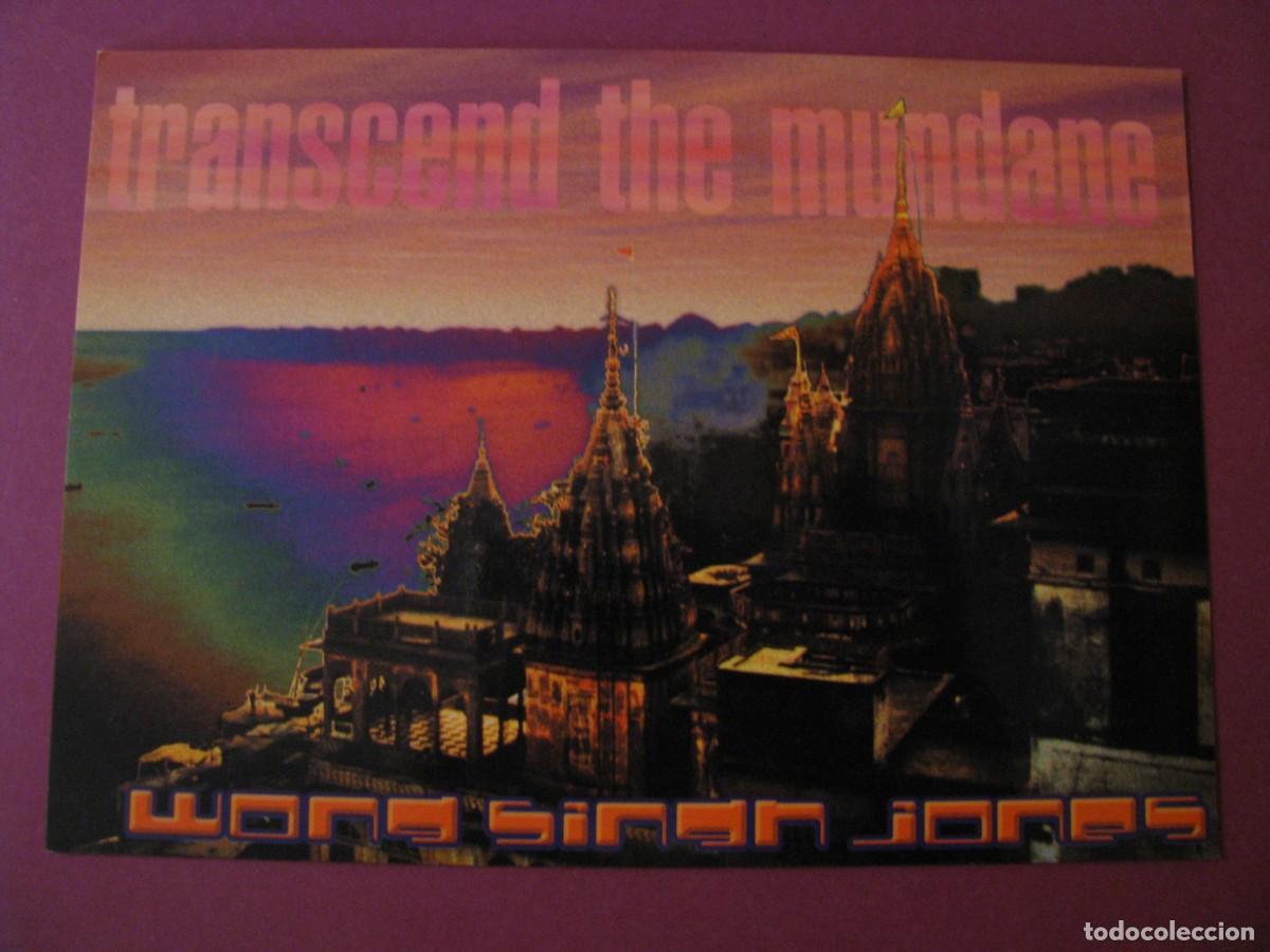 Postcards: POSTAL, PUBLICIDAD. TIENDA WONG SINGH JONES. LONDRES. GLOBAL AESTHETICA PSYCHEDELIC TRANCE