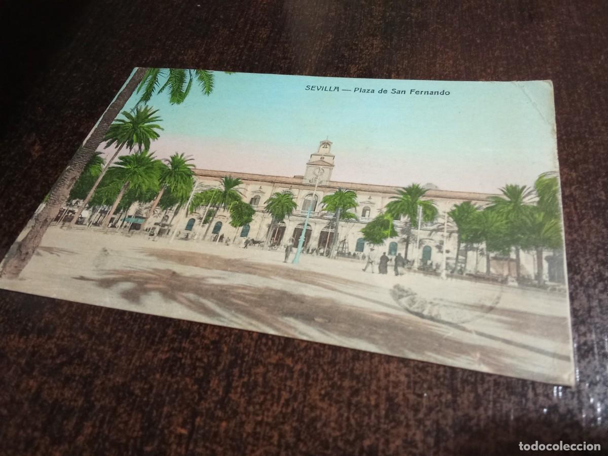 Postales: Sevilla.Plaza de San Fernando.