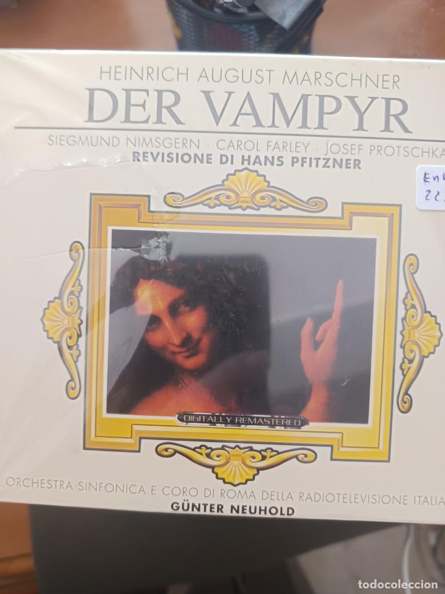 Postales: 2CD. HEINRICH AUGUST MARSCHNER: DER VAMPYR. REVISI&Oacute;N DE HANS PFITZNER. DIR: G&Uuml;NTER NEUHOLD