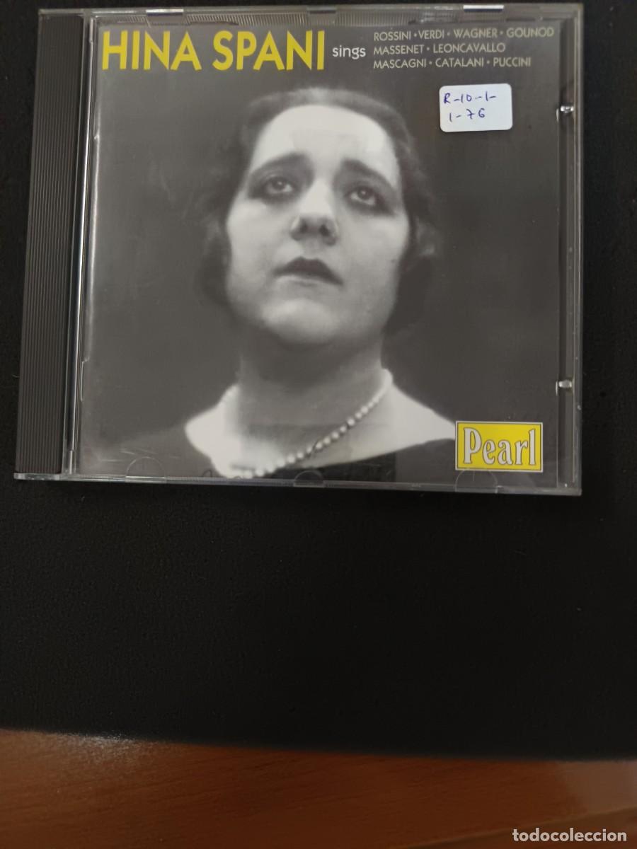 Postales: HINA SPANI SINGS ROSSINI, VERDI, WAGNER, GOUNOD, MASSENET, LEONCAVALLO, MASCAGNI, CATALANI, PUCCINI
