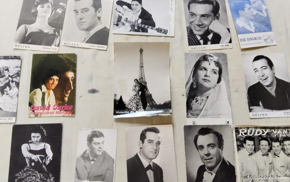 Postales: &iexcl;15 LAMINAS PUBLICIDAD DE DIFERENTES ARTISTAS , MERECE ATENCION