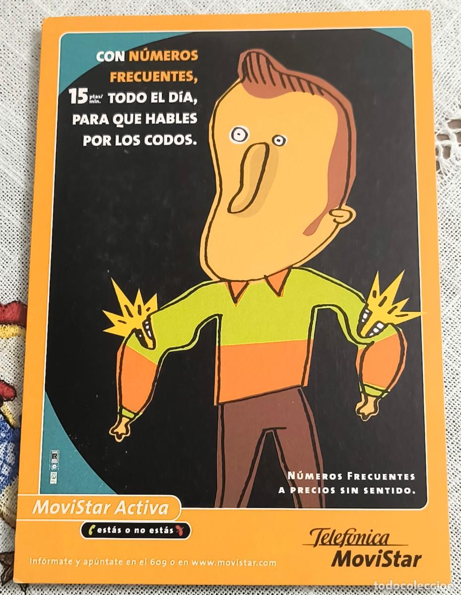 Postales: POSTAL PUBLICITARIA | MOVISTAR - N&Uacute;MEROS FRECUENTES