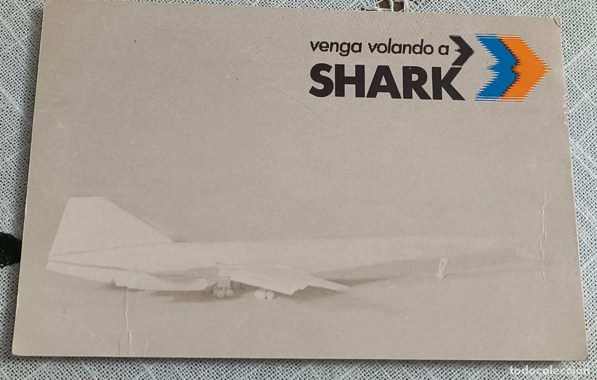 Postales: POSTAL PUBLICITARIA | PAPELES PINTADOS SHARK