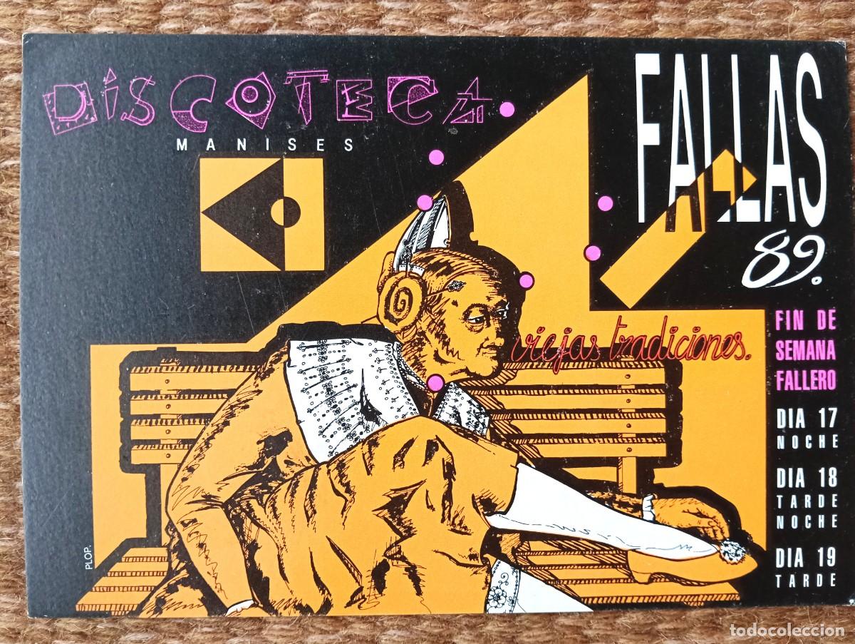 Postales: DISCOTECA KU MANISES - FALLAS 89 - Foto 1