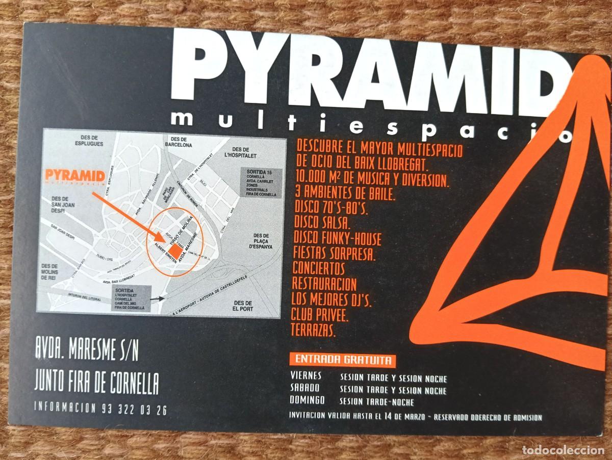 Postales: PYRAMID MULTIESPACIO - CORNELLA - INVITACION 2 PERSONAS - Foto 1
