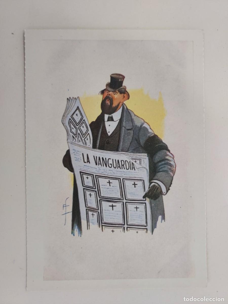 Postales: POSTAL PUBLICITARIA. PERIODICO LA VANGUARDIA. LECTOR ESQUELAS. 1988. SIN CIRCULAR. ANTALBE