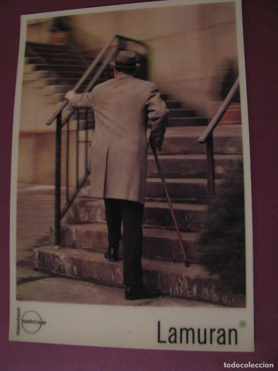 Postales: POSTAL PUBLICITARIA DE LAMURAN, LABORATORIOS BOEHRINGER. IMAGEN LENTICULAR, 3D