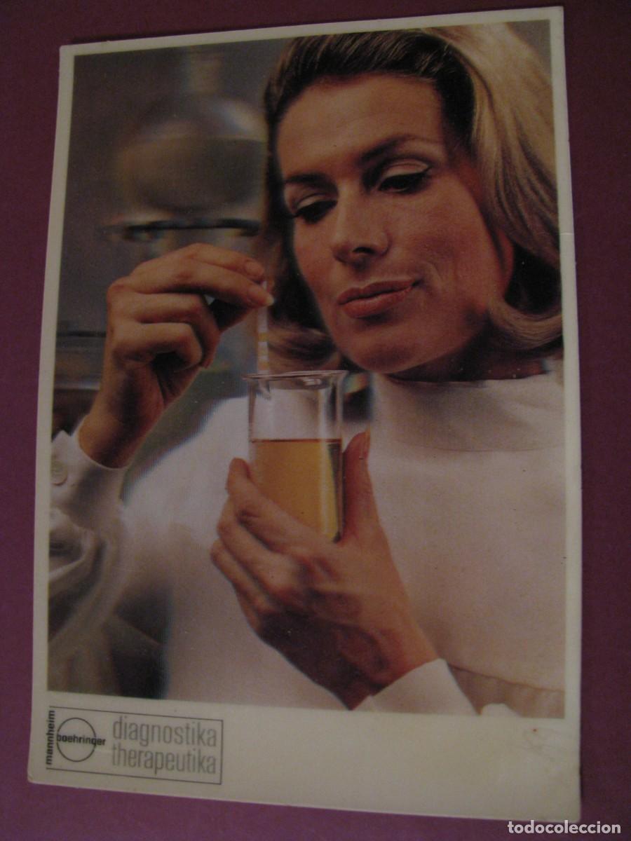 Postales: POSTAL PUBLICITARIA DE LABORATORIOS BOEHRINGER. DIAGNOSTIKA THERAPEUTIKA. IMAGEN LENTICULAR, 3D