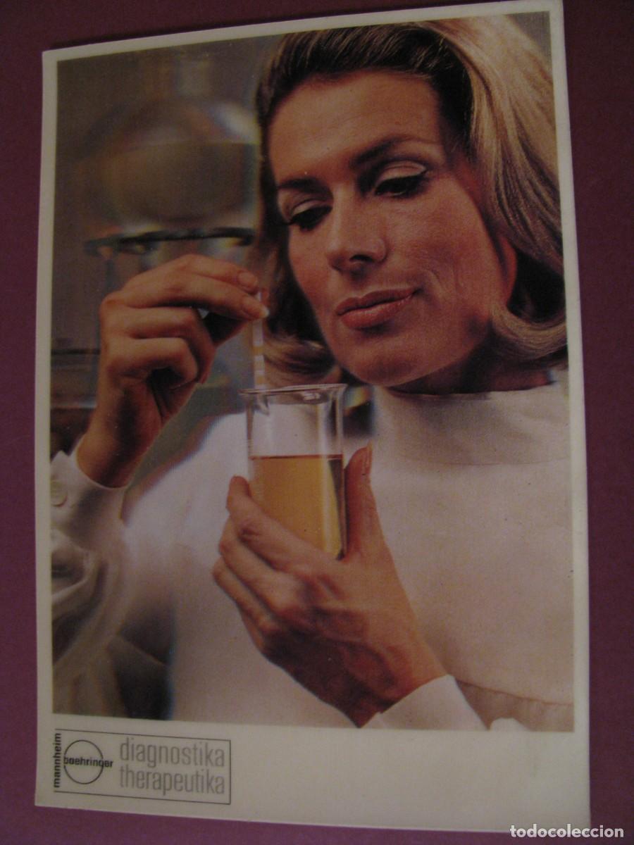 Postales: POSTAL PUBLICITARIA DE LABORATORIOS BOEHRINGER. DIAGNOSTIKA THERAPEUTIKA. IMAGEN LENTICULAR, 3D