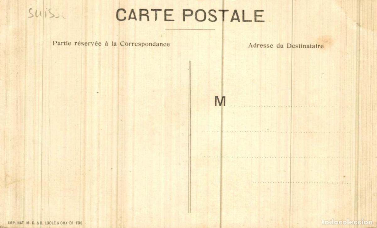 Postales: PUBLI chocolat KLAUS SUIZA SUISSE - Foto 2