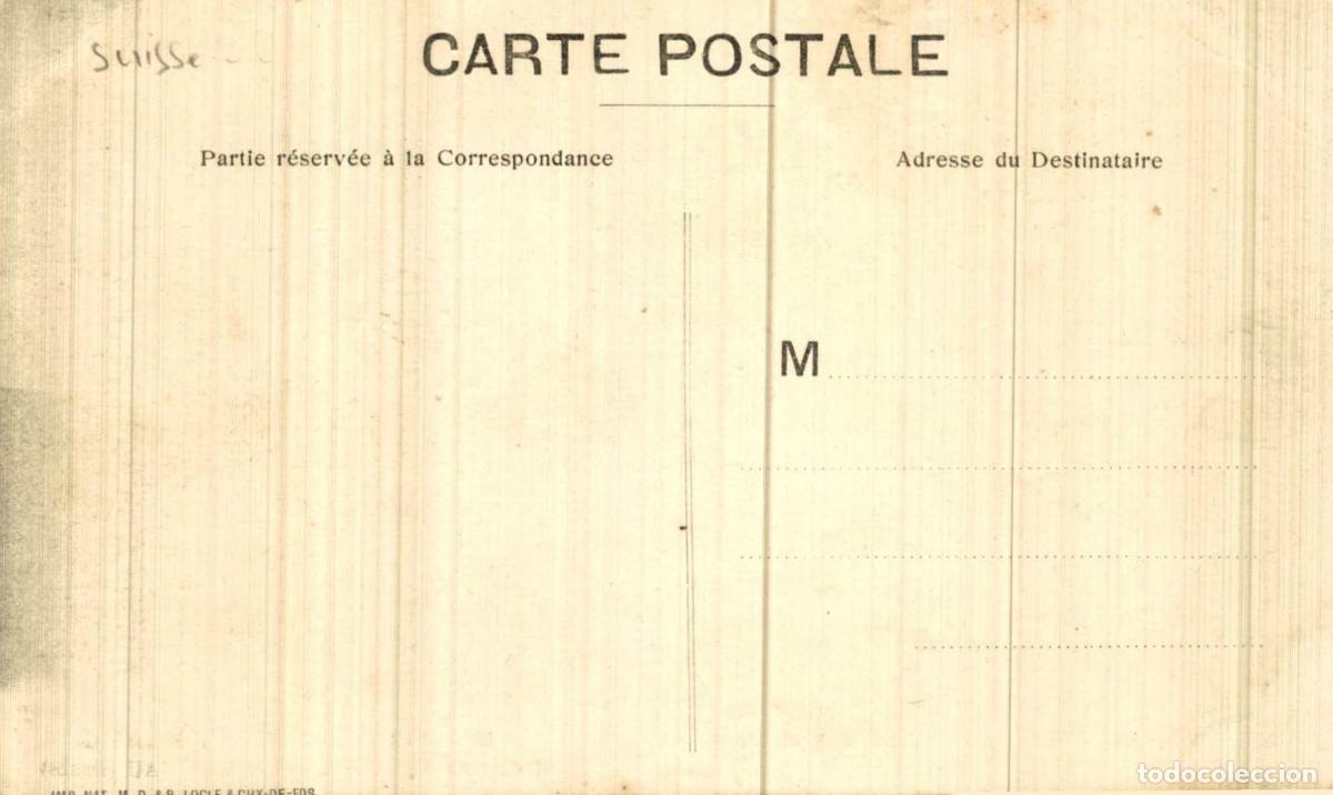 Postales: PUBLI chocolat KLAUS SUIZA SUISSE - Foto 2