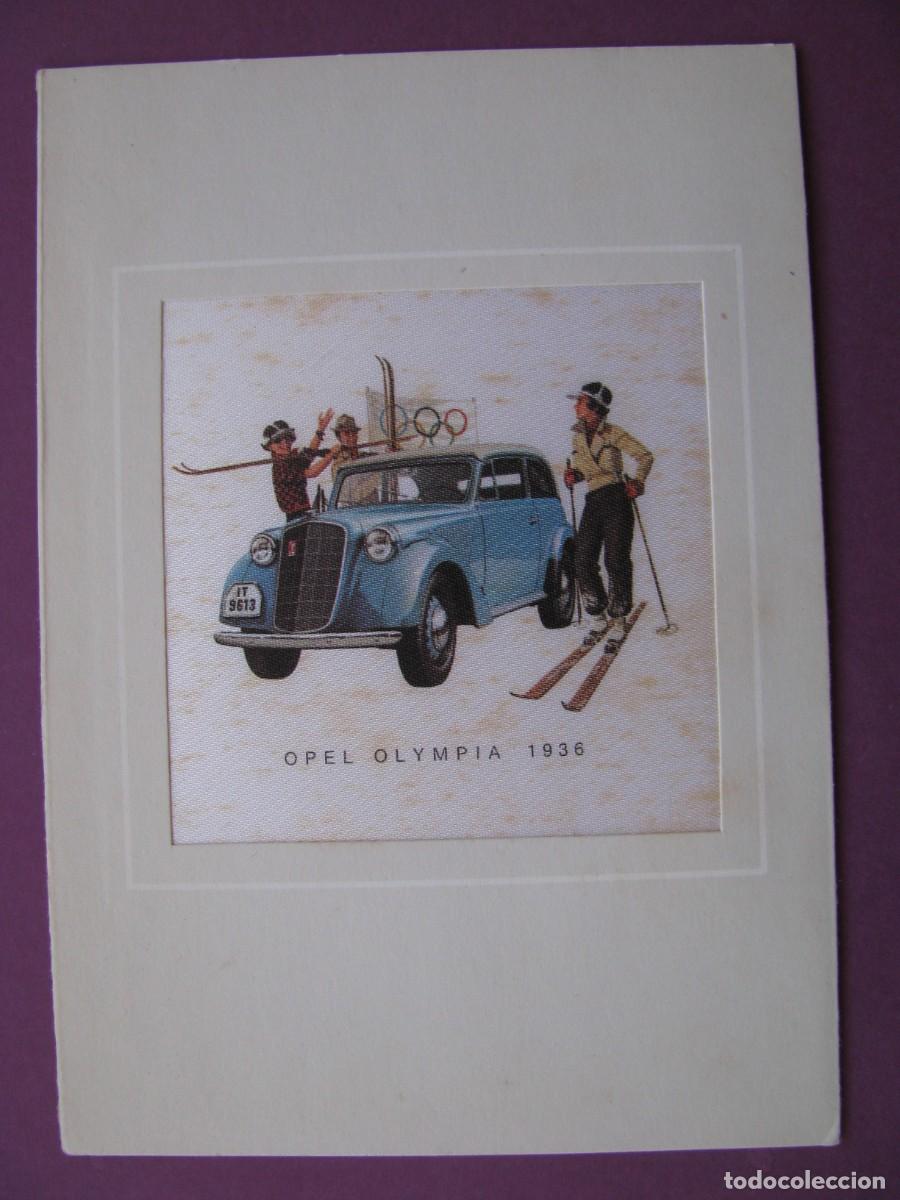 Postales: POSTAL PUBLICIDAD, FELICITACION DEL CONCECIONARIO DE OPEL EN BIELEFELD, ALEMANIA. A&Ntilde;O 1977.