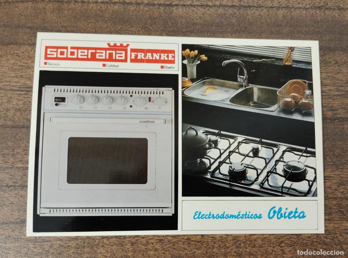Postales: POSTAL PUBLICITARIA PRODUCTOS SOBERANA FRANKE, Para Electrodom&eacute;sticos Obieta, Erandio, Env&iacute;o gratis