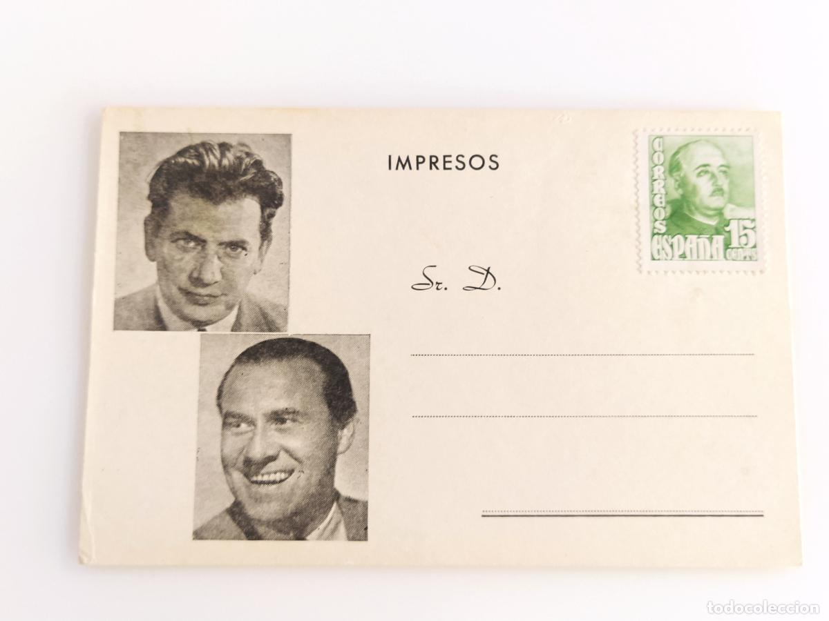 Postales: LOS VIENESES - ARTUR KAPS Y FRANZ JOHAM - CAMPANA DE VIENAS - PROGRAMA - POSTAL ANTIGUA -(116.331)