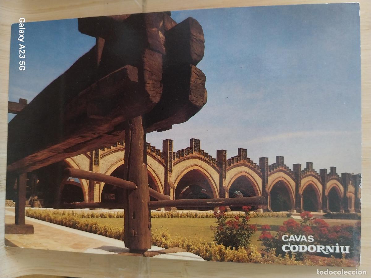 Postales: CODORNIU CAVA MUSEO SC VINTAGE ORIGINAL PUBLICITARIA **+ A&Ntilde;O 1985