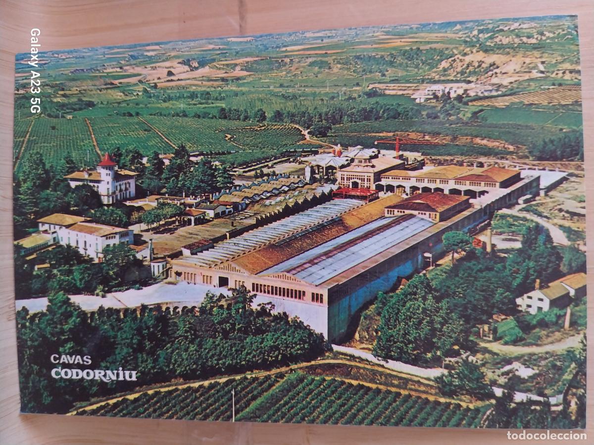 Postales: CODORNIU CAVA EXTERIORES SC VINTAGE ORIGINAL PUBLICITARIA + A&Ntilde;O 1985