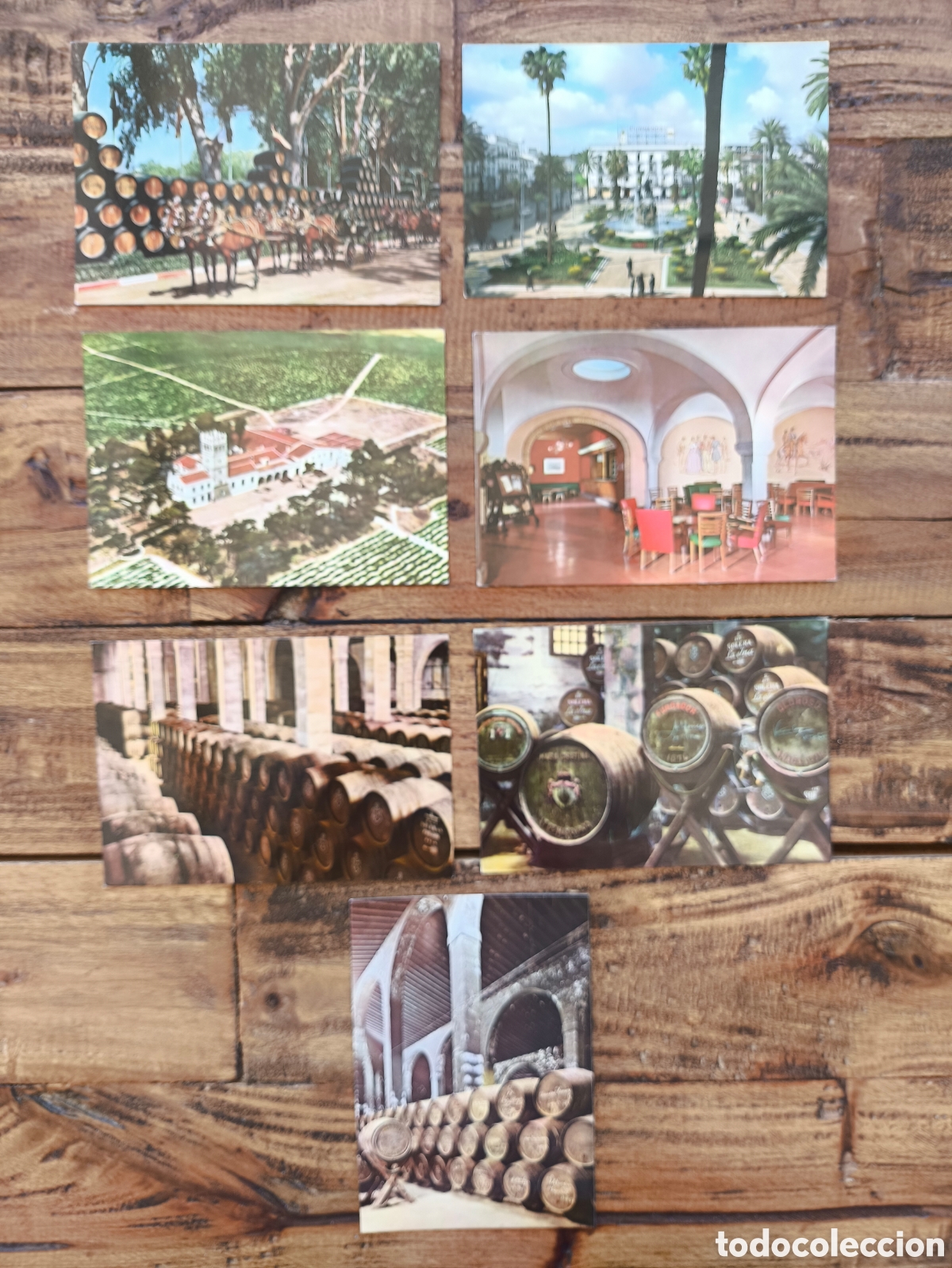 Postales: Lote colecci&oacute;n postales publicidad Pedro Domecq Vinos y Co&ntilde;ac Jerez de la Frontera