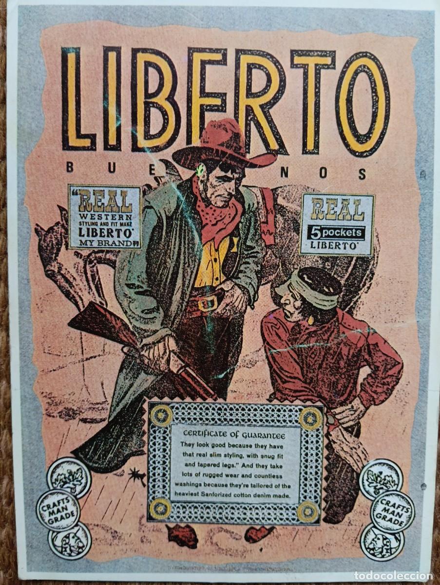Postales: LIBERTO BUENOS - PUBLICIDAD DE PANTALONES
